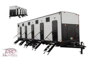 10 bed Z style bunk house mobile lodging trailer